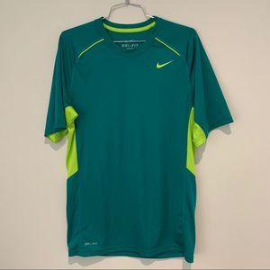 Green Nike Dri-Fit Tshirt Size Small